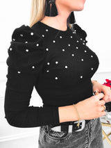 BLUZA CASUAL ANGRO 8642-2-23 Perle