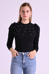 BLUZA CASUAL ANGRO 8642-2-23 Perle