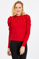 BLUZA CASUAL ANGRO 8642-2-23 Perle