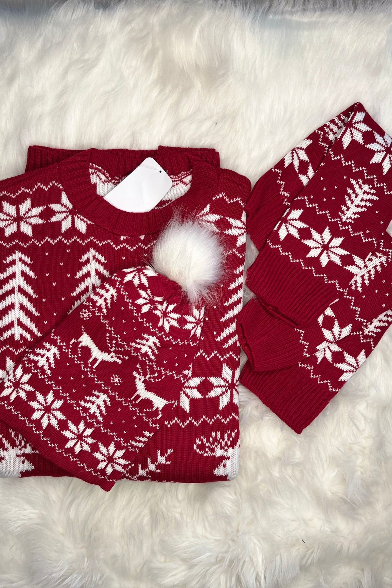 COMPLEU TRICOTAT ANGRO 0124-25 (3 piese)