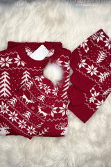 COMPLEU TRICOTAT ANGRO 0124-25 (3 piese)