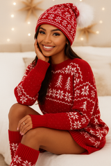 COMPLEU TRICOTAT ANGRO 0124-25 (3 piese)