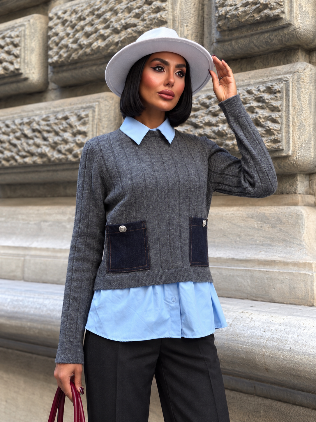 PULOVER CASUAL ANGRO 1374-26