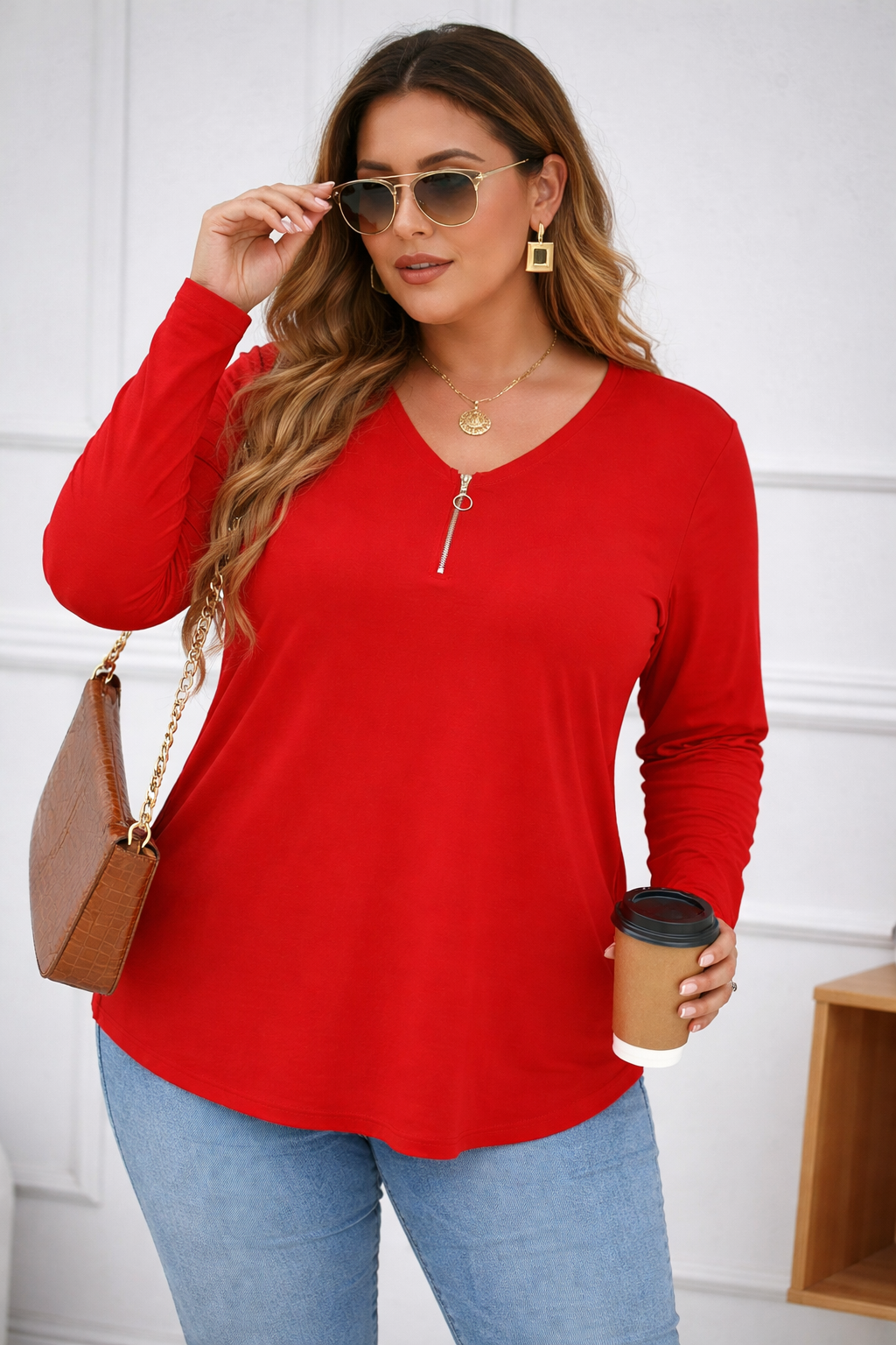 BLUZA BATAL CASUAL ANGRO 1387-26