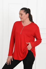 BLUZA BATAL CASUAL ANGRO 1387-26