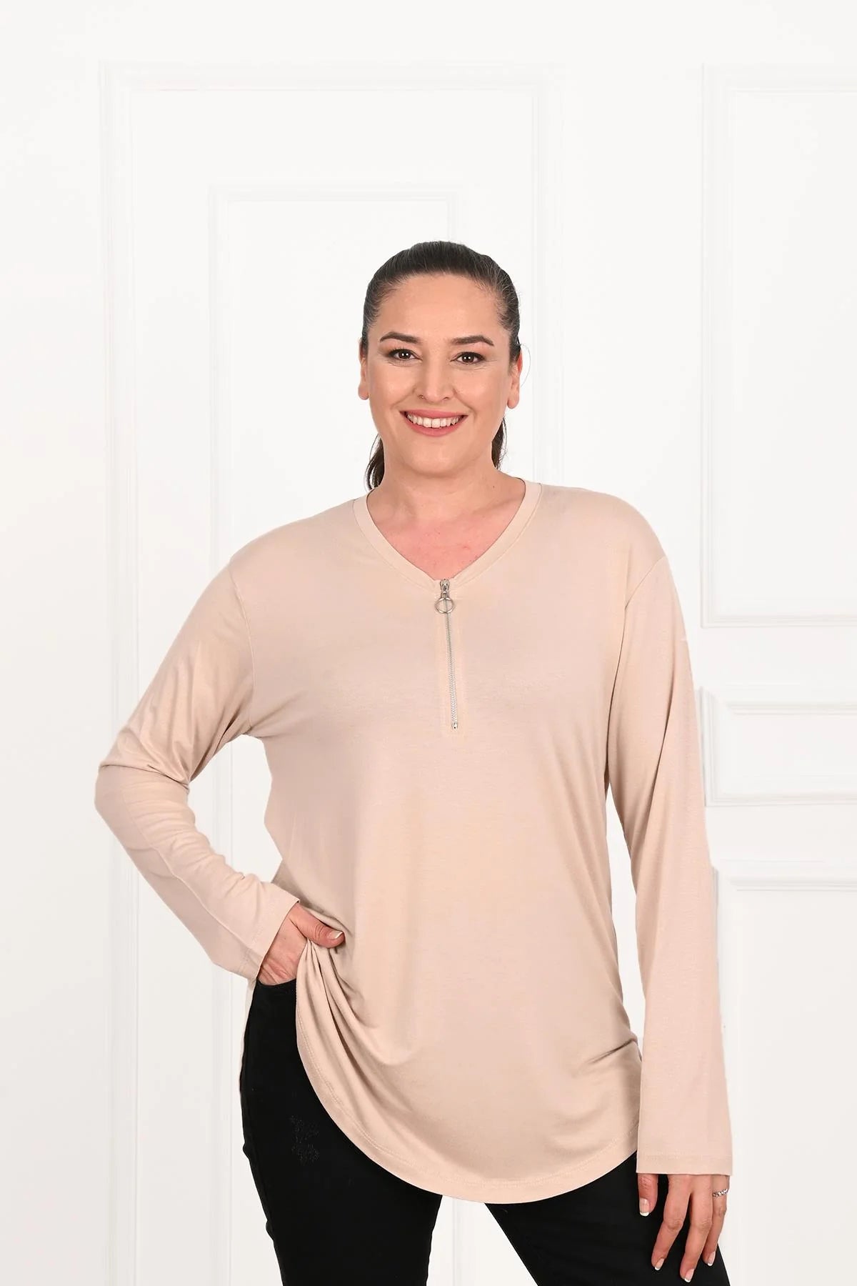 BLUZA BATAL CASUAL ANGRO 1387-26