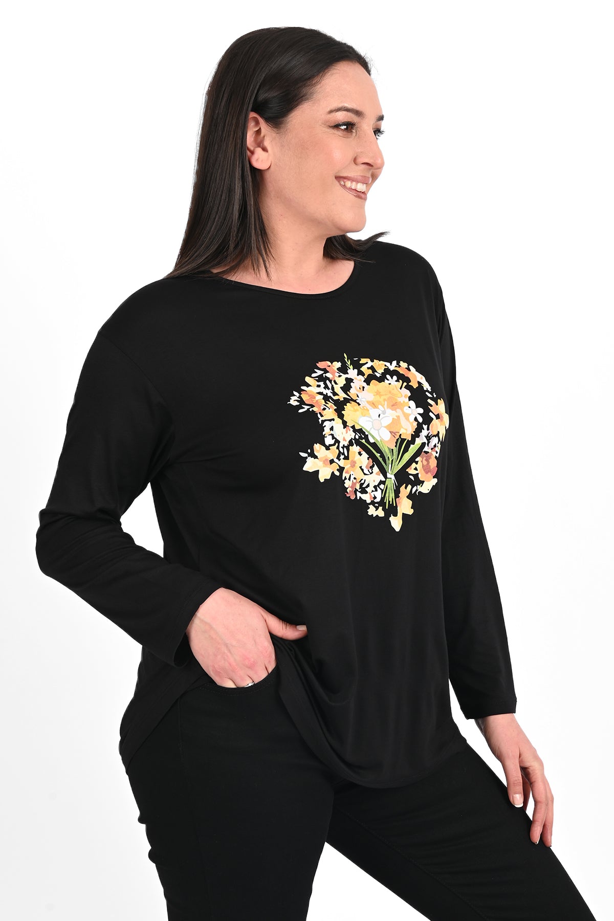 BLUZA BATAL CASUAL ANGRO 1431-23