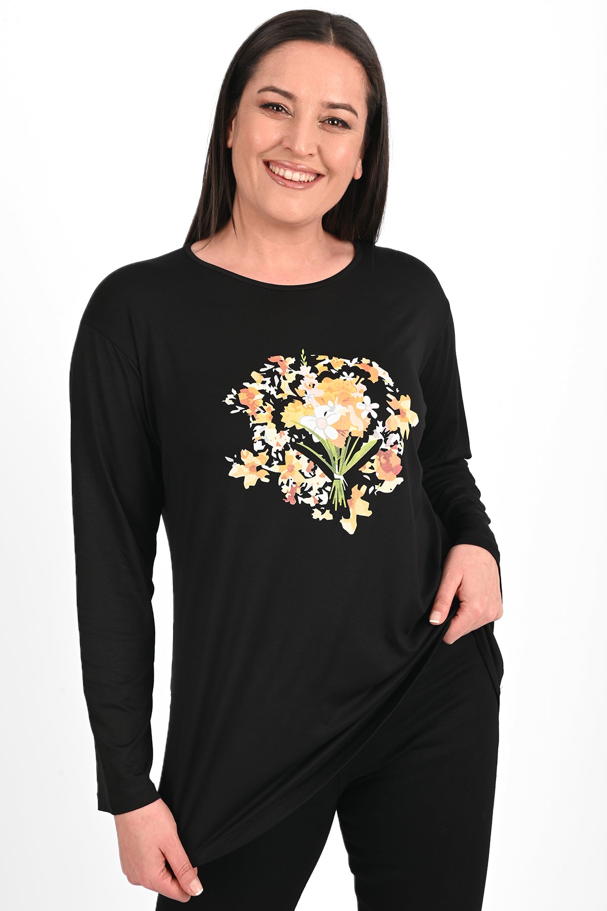 BLUZA BATAL CASUAL ANGRO 1431-23