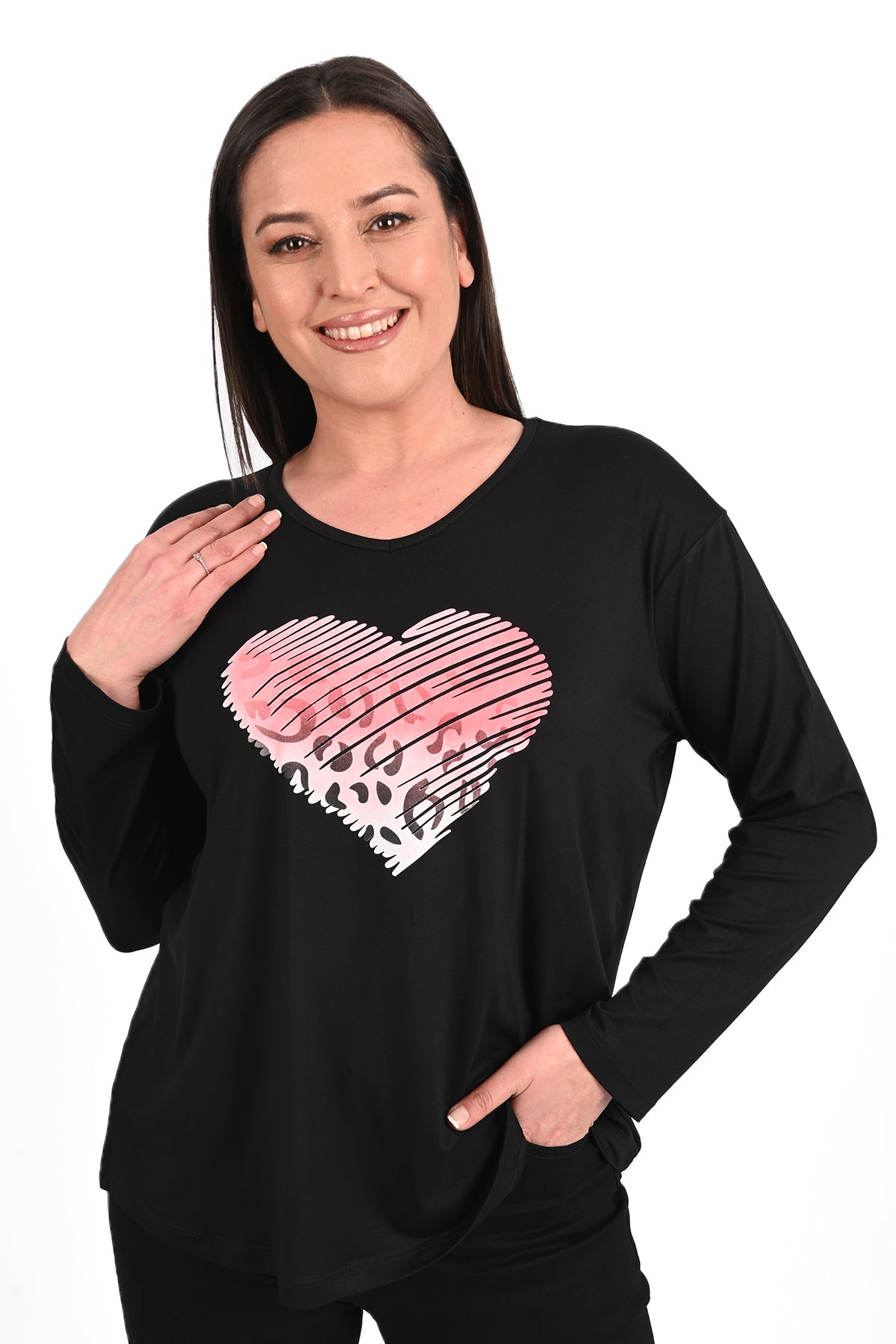 BLUZA BATAL CASUAL ANGRO 1434-23
