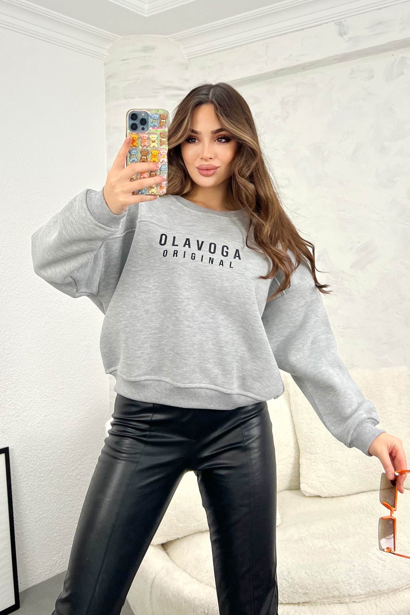 BLUZA VATUITA SPORT ANGRO 1617-24 OlaVoga