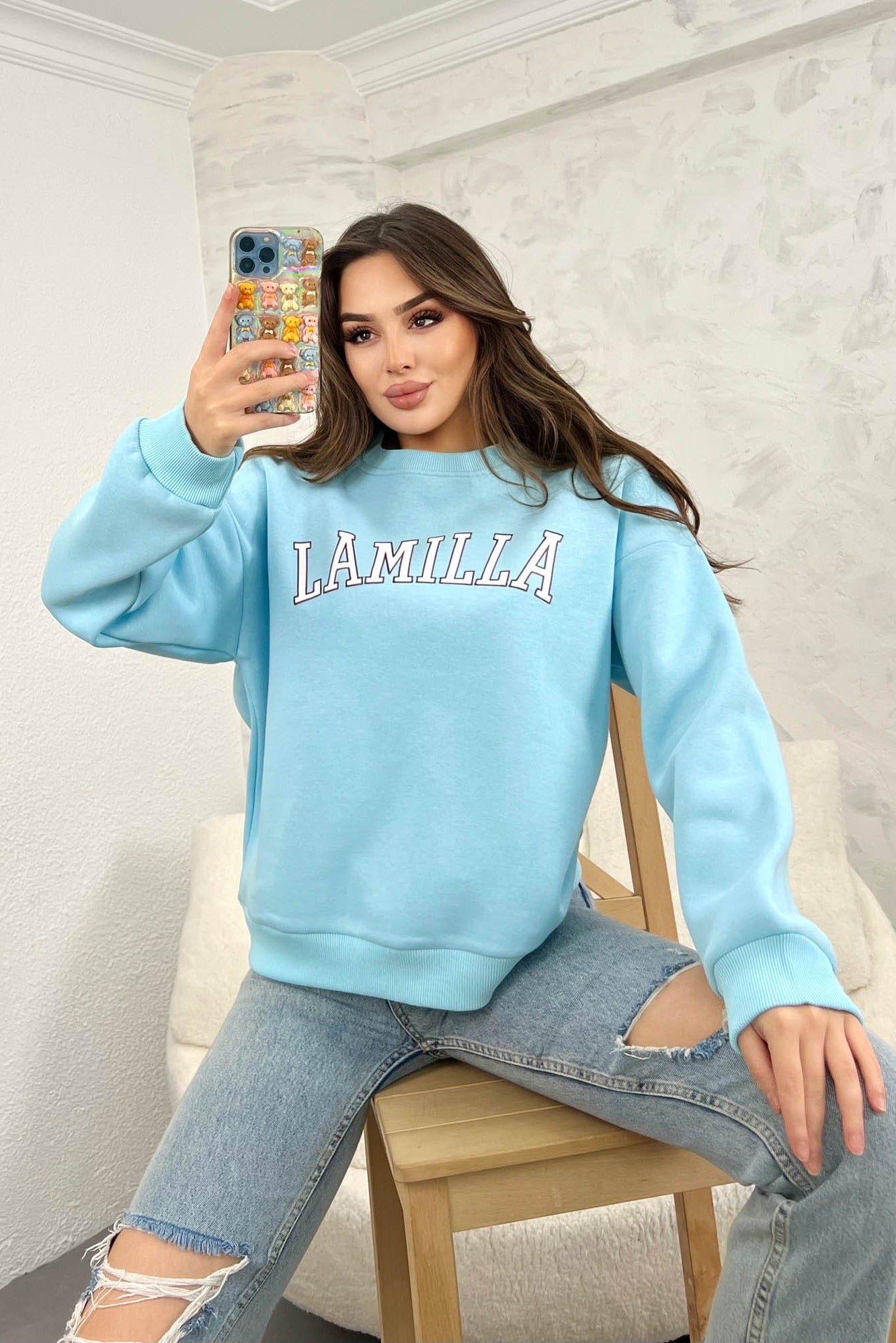 BLUZA VATUITA SPORT ANGRO 1619-24 Lamilla