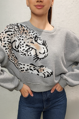 BLUZA VATUITA SPORT ANGRO 1628-24 Fashion