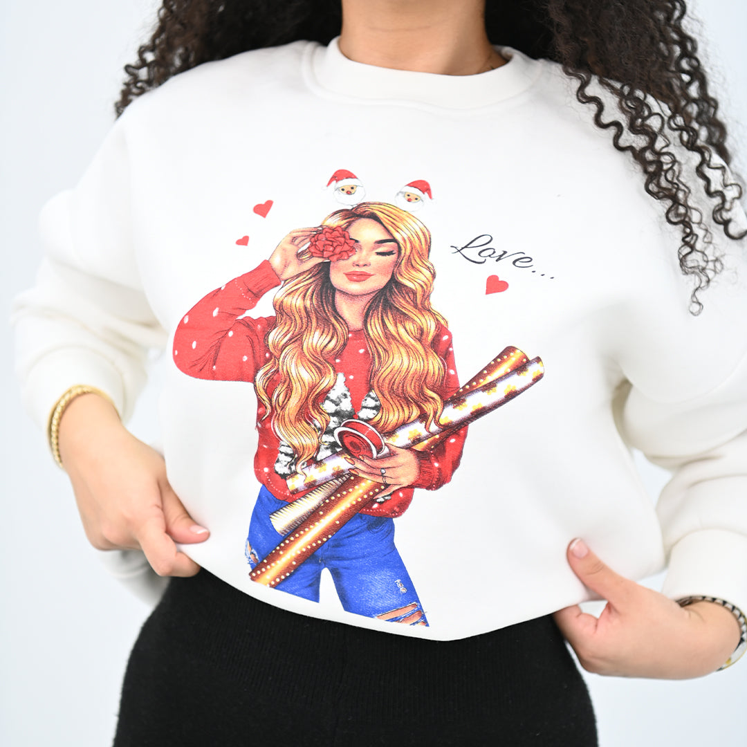 1645 СПОРТНА БЛУЗА С ТАЛИЯ ЗА МОМИЧЕ НА ЕДРО