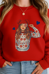 BLUZA VATUITA SPORT ANGRO 1647-24 LOLLIPOP