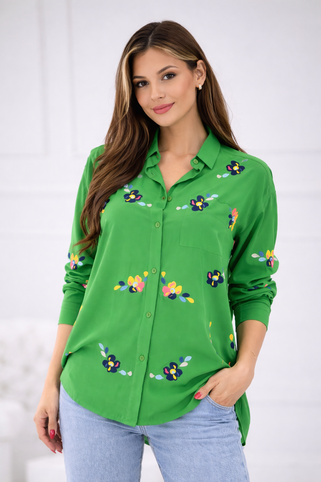 ЕЖЕДНЕВНА РИЗА НА ЕДРО 1735-24 бродирана