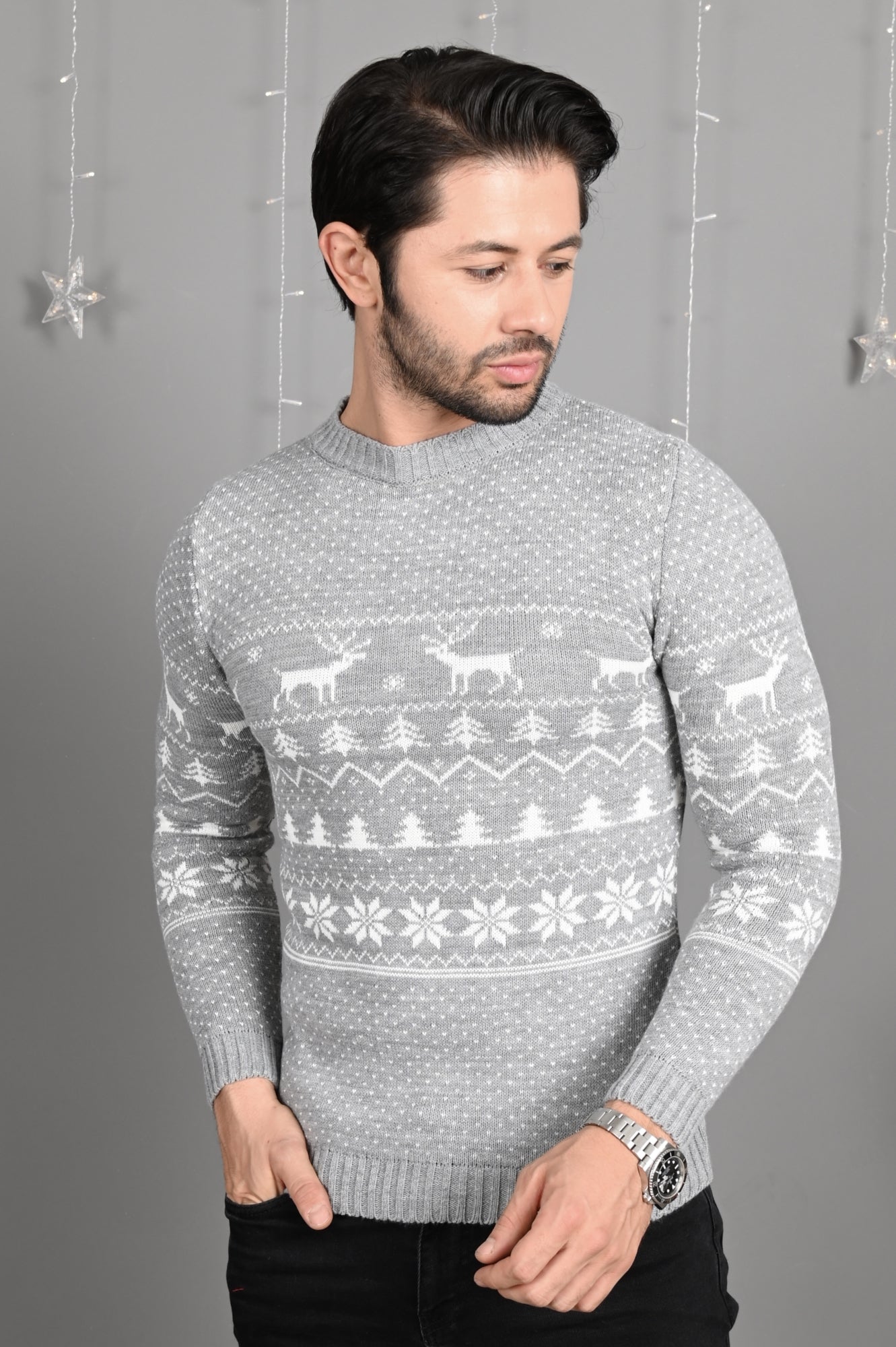 PULOVER TRICOTAT ANGRO 1881 CRACIUN