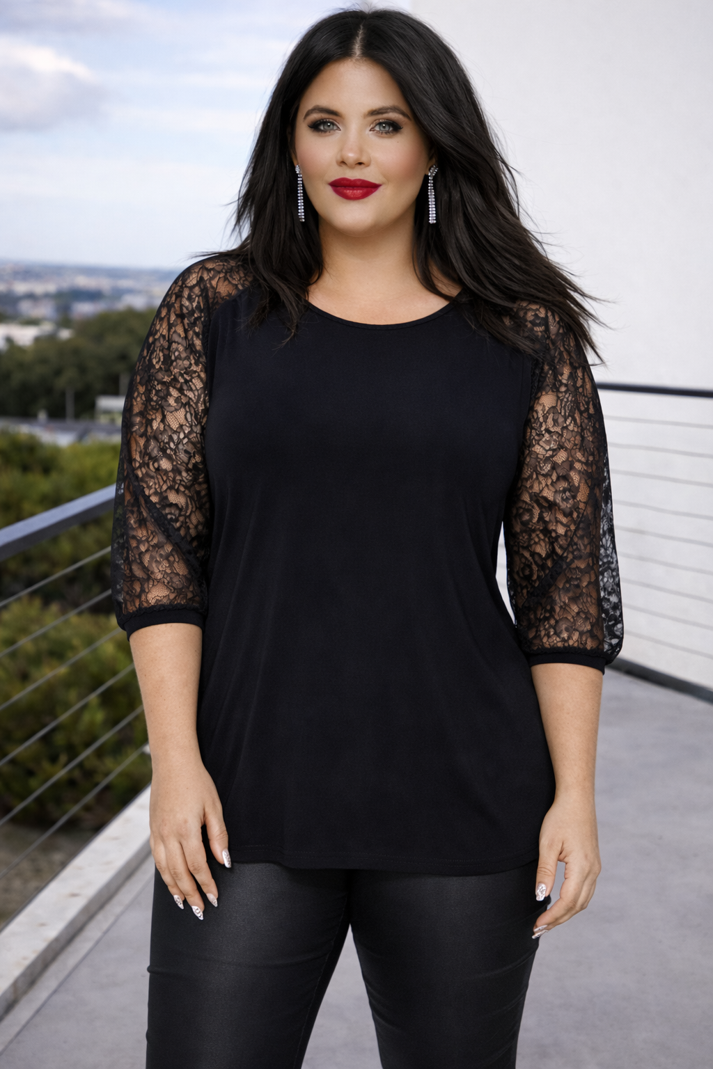 BLUZA BATAL CASUAL ANGRO 2035-26 +