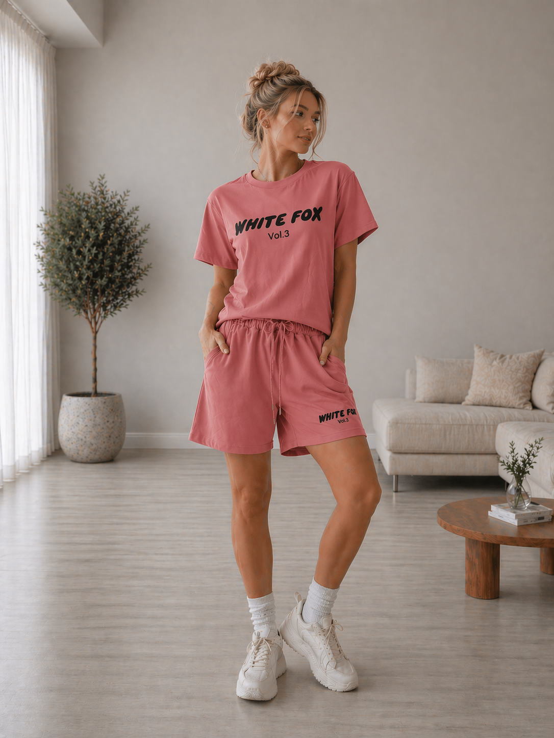 TRENING SPORT ANGRO 7010-26 White Fox