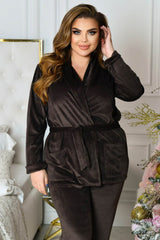 COMPLEU CATIFEA BATAL ANGRO 8073-24 Catifea 3 piese