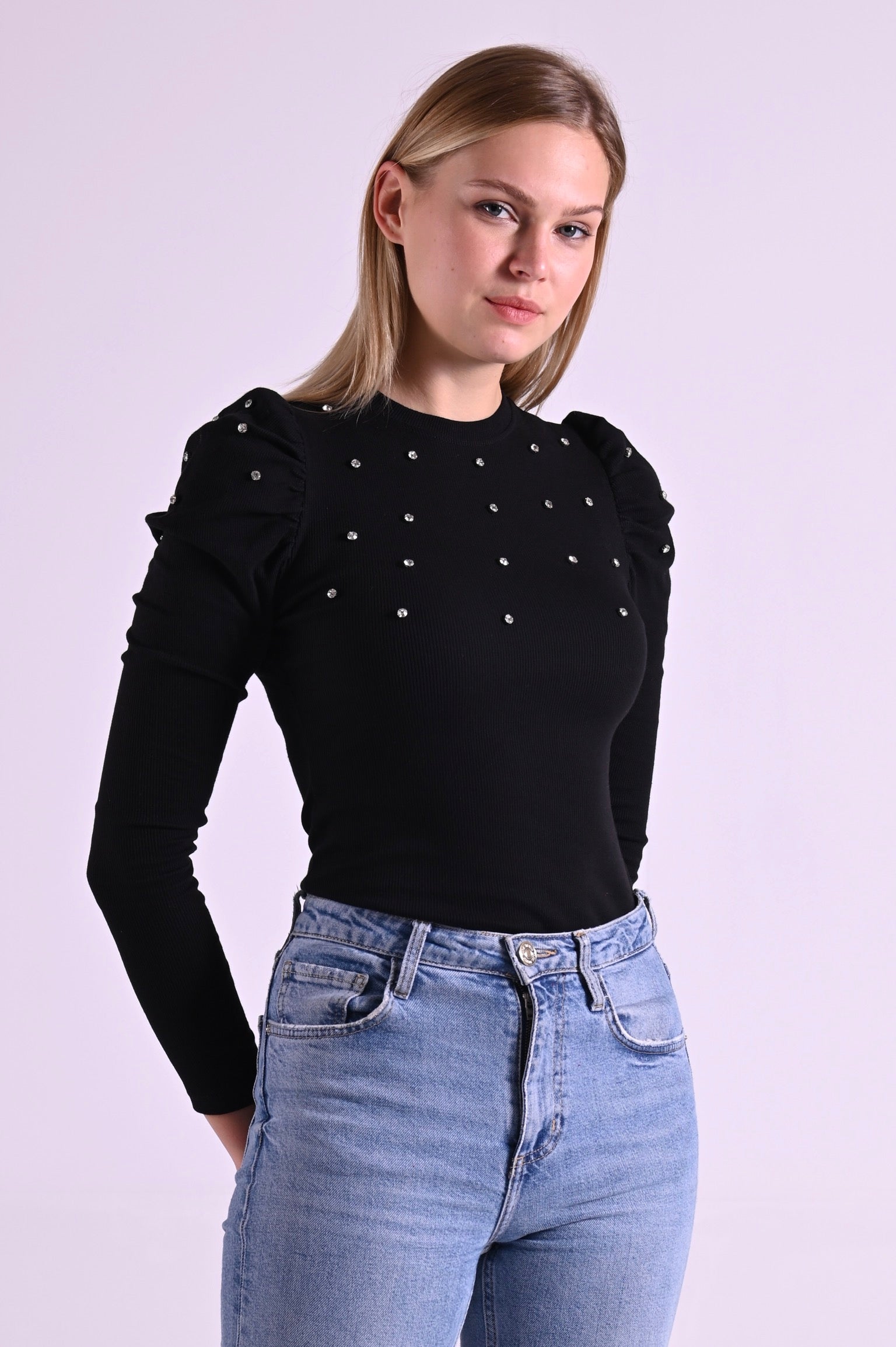 BLUZA CASUAL ANGRO 8642-2-23 Perle