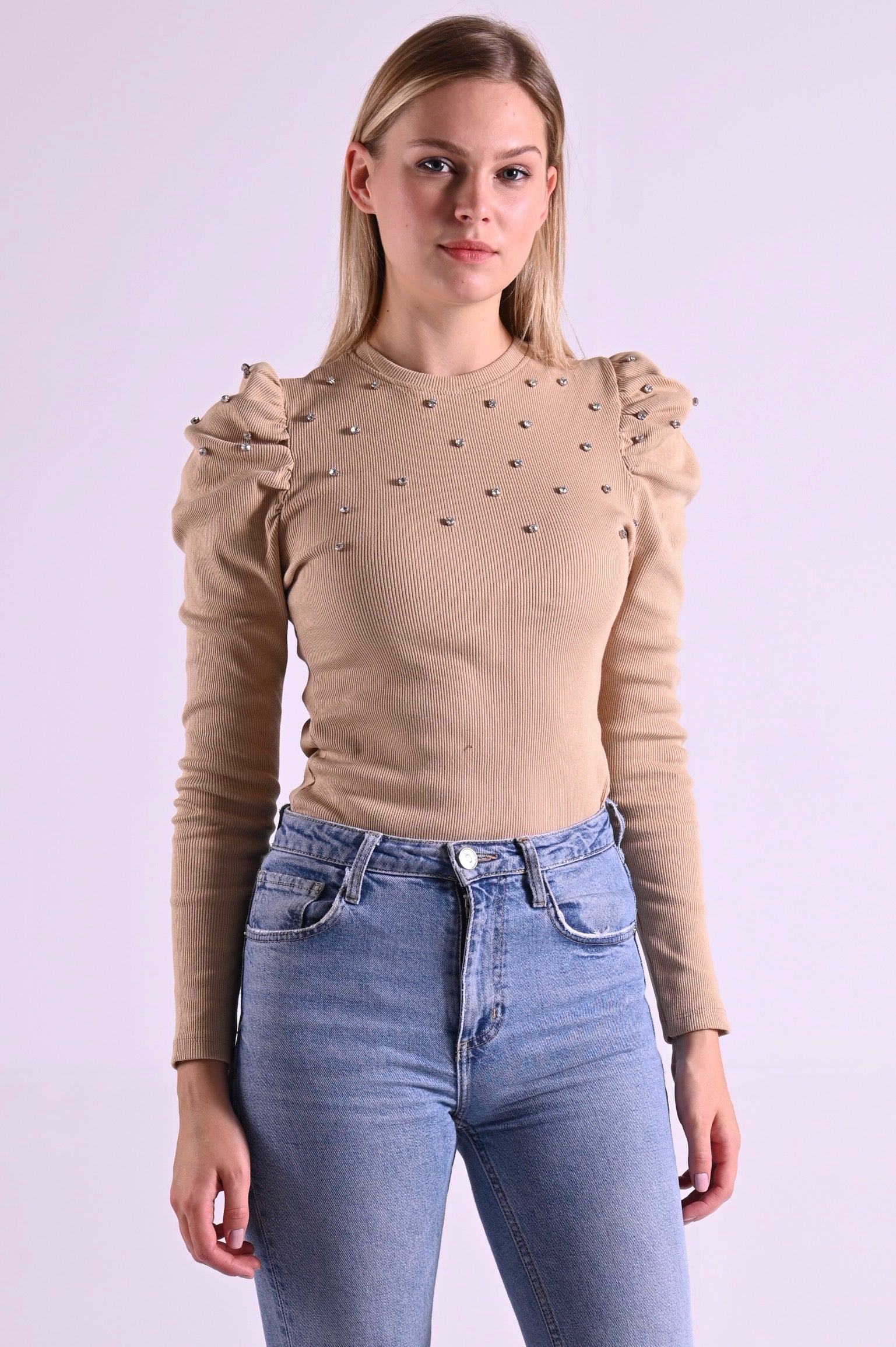 BLUZA CASUAL ANGRO 8642-2-23 Perle