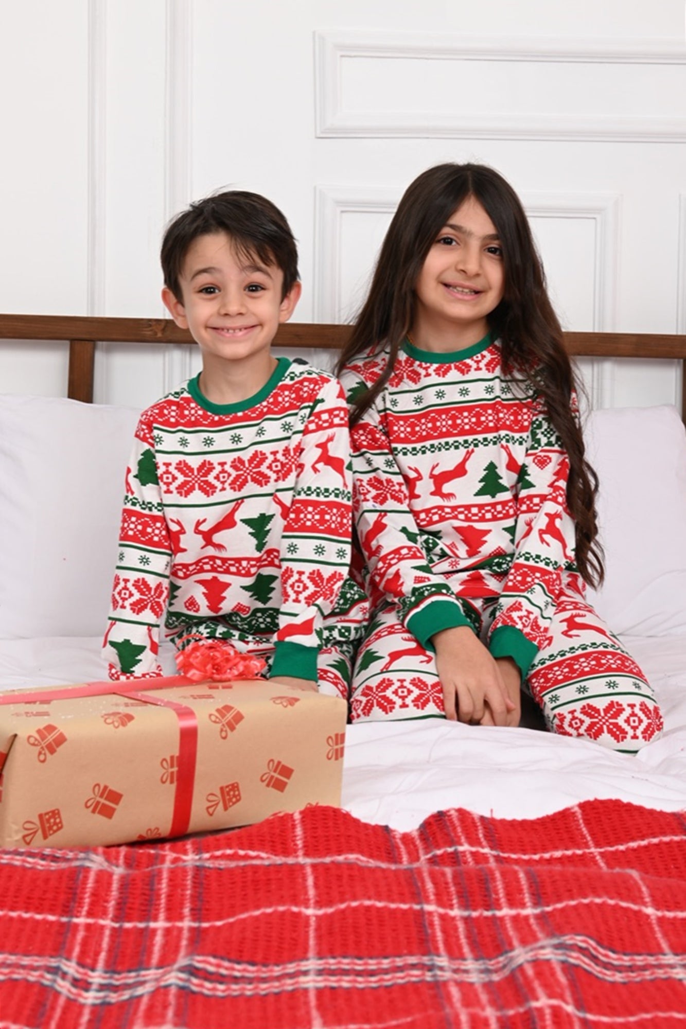 PIJAMA COPII ANGRO 9382-7 Green