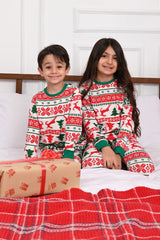 PIJAMA COPII ANGRO 9382-7 Green