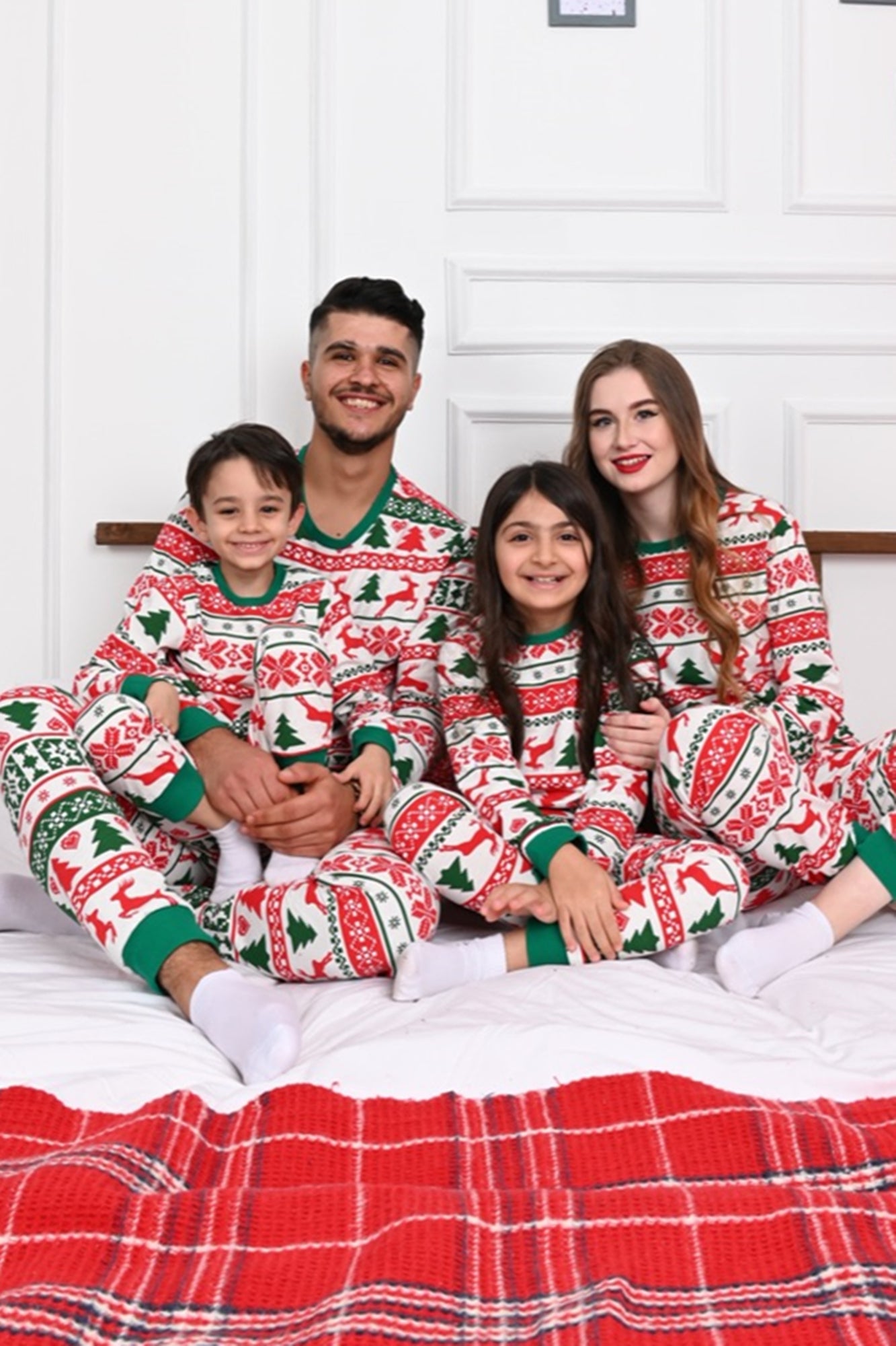 PIJAMA COPII ANGRO 9382-7 Green