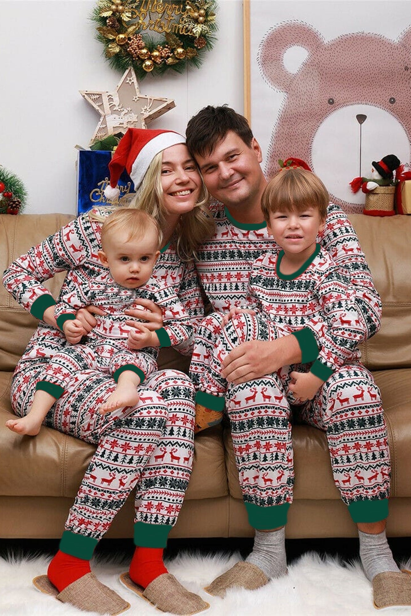 PIJAMA COPII ANGRO 9382-8 Festive