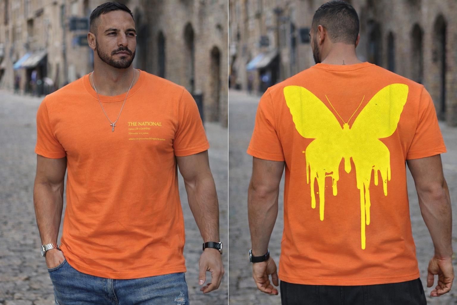 TRICOU BĂRBAȚI ANGRO TB001 fluture