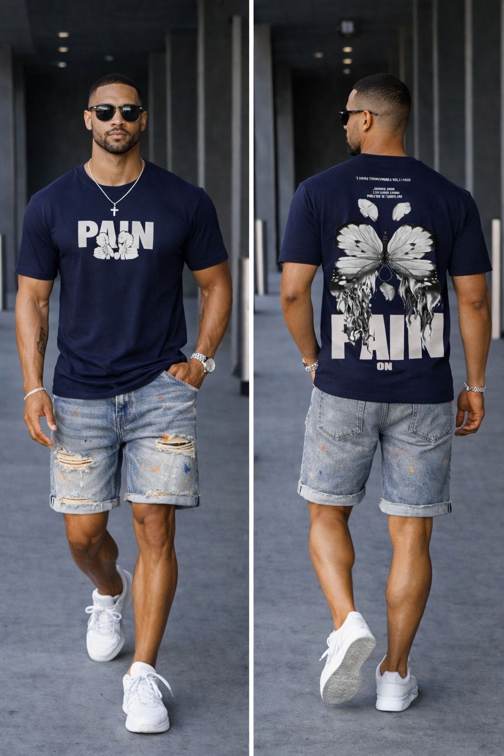 TRICOU BĂRBAȚI ANGRO TB003 Pain