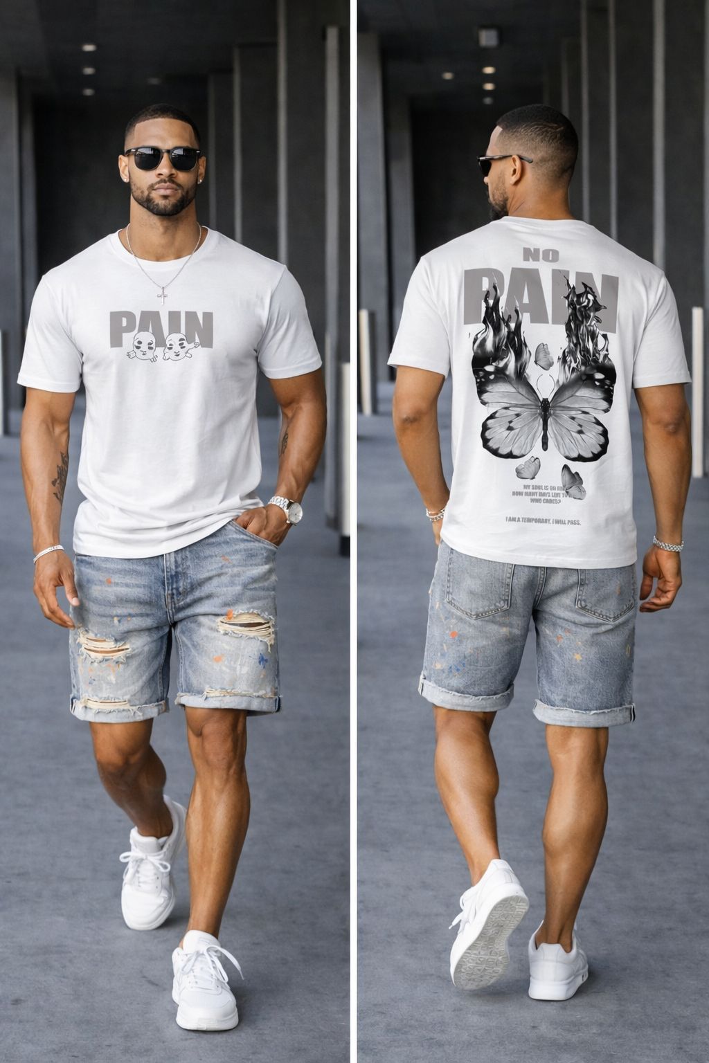 TRICOU BĂRBAȚI ANGRO TB003 Pain