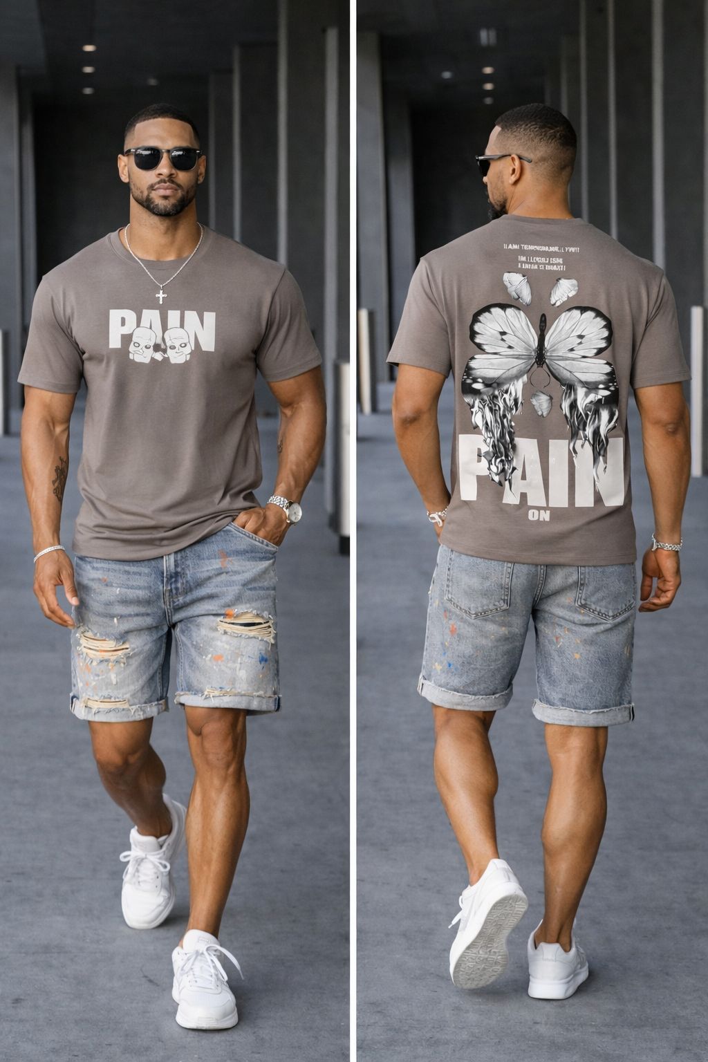 TRICOU BĂRBAȚI ANGRO TB003 Pain