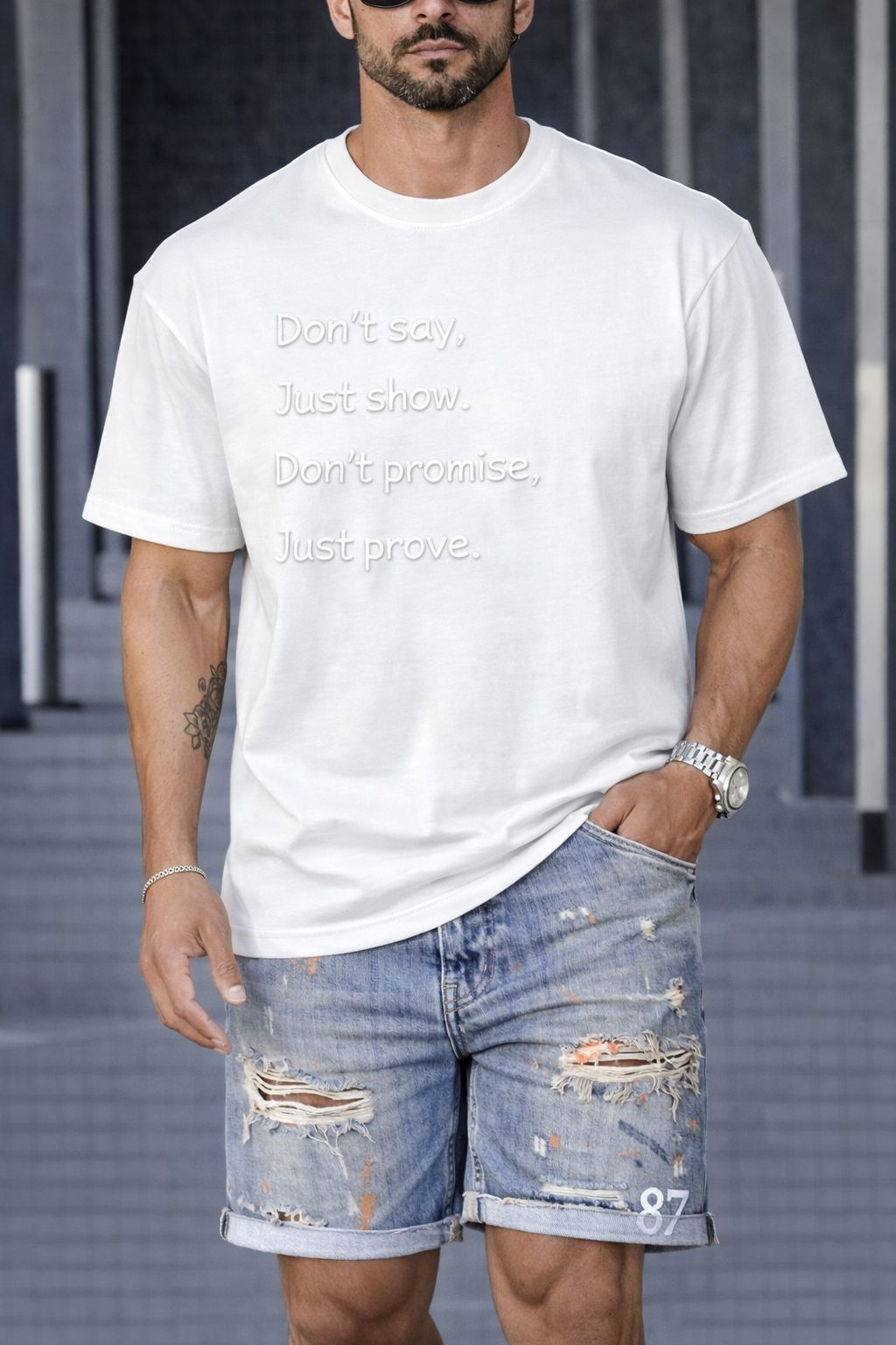 TRICOU BĂRBAȚI ANGRO TB008 Promise