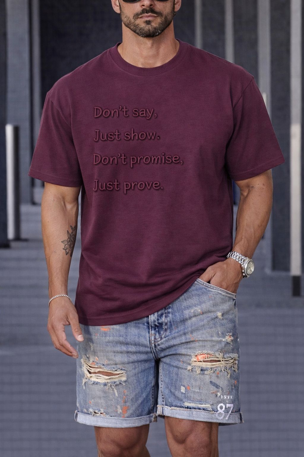 TRICOU BĂRBAȚI ANGRO TB008 Promise