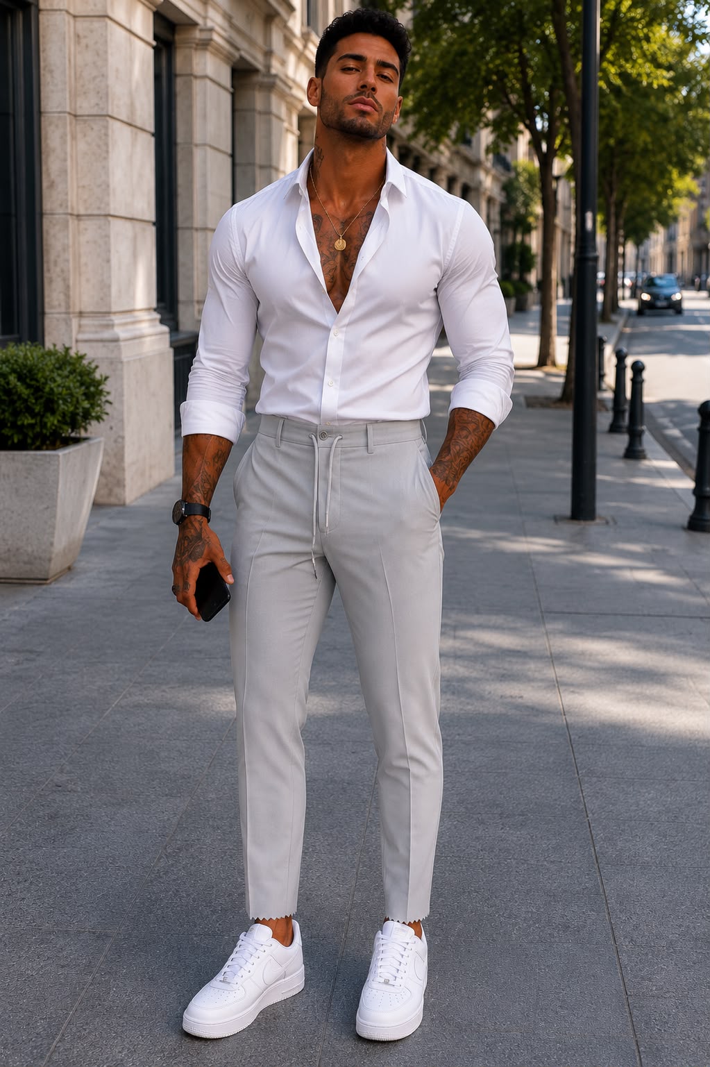 PANTALONI BĂRBAȚI ANGRO PB001